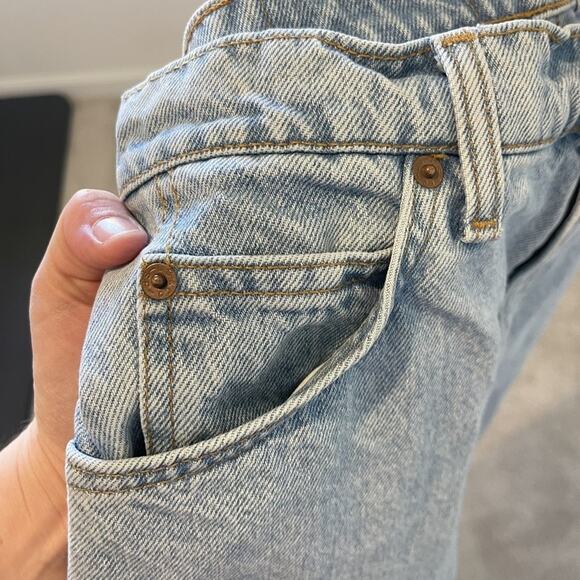 Vintage Levis 951 Jeans Womens 10 Short Relaxed Fit Tapered Leg USA 90s Denim - Picture 12 of 16